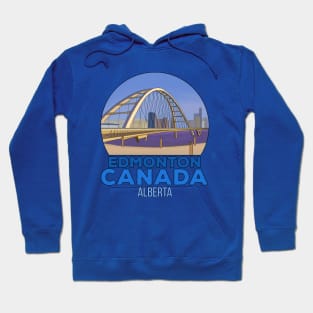 Waterdale Bridge Edmonton Canada Hoodie